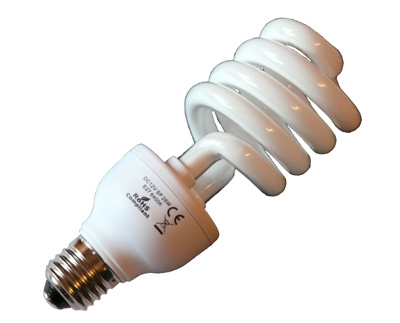 Solar Gl�hbirne 25 Watt 12 Volt DC E27 SP 6400 K