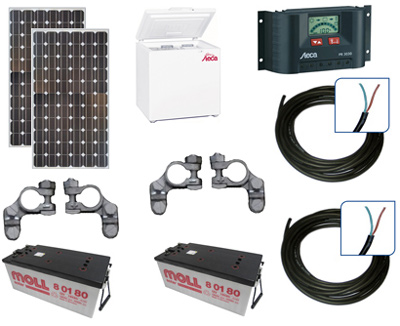 Solark�hlschrankset Steca PF 166