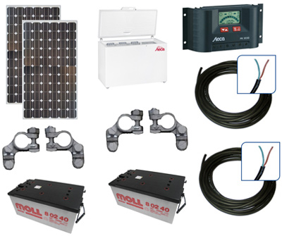 Solark�hlschrankset Steca PF 240